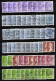 Delcampe - ⁕ GB / UK / QEII. ⁕ Queen Elizabeth II. Machin, Definitives ⁕ 1970 Stamps In Two Albums - See Scan 37 Pages (7v Perfin) - Collections