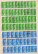 Delcampe - ⁕ GB / UK / QEII. ⁕ Queen Elizabeth II. Machin, Definitives ⁕ 1970 Stamps In Two Albums - See Scan 37 Pages (7v Perfin) - Collections