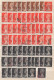Delcampe - ⁕ GB / UK / QEII. ⁕ Queen Elizabeth II. Machin, Definitives ⁕ 1970 Stamps In Two Albums - See Scan 37 Pages (7v Perfin) - Sammlungen