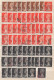 Delcampe - ⁕ GB / UK / QEII. ⁕ Queen Elizabeth II. Machin, Definitives ⁕ 1970 Stamps In Two Albums - See Scan 37 Pages (7v Perfin) - Colecciones Completas