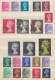 Delcampe - ⁕ GB / UK / QEII. ⁕ Queen Elizabeth II. Machin, Definitives ⁕ 1970 Stamps In Two Albums - See Scan 37 Pages (7v Perfin) - Colecciones Completas