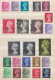 Delcampe - ⁕ GB / UK / QEII. ⁕ Queen Elizabeth II. Machin, Definitives ⁕ 1970 Stamps In Two Albums - See Scan 37 Pages (7v Perfin) - Collections