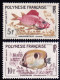 Polynesie YT 18/21 Poissons Des Coraux N** MNH 2 Scans - Nuovi