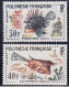 Polynesie YT 18/21 Poissons Des Coraux N** MNH 2 Scans - Neufs