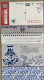 China HP2014 China Post (Year Of The Horse) New Year Greeting Postcard With Chinese Version Of "Blue And White Porcelain - Cartes Postales