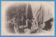 CPA DOS NON DIVISE - CHEMIN DE FER ET PORT COTE-D'IVOIRE - ABATTAGE D'UN ARBRE - ABIDJAN (MARS 1904) - Costa De Marfil