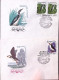 1976-Russia Uccelli Acquatici Serie Cpl. (4274/8) Cinque Fdc - FDC