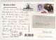 2 Timbres , Stamps Sur Cp , Carte , Postcard Du ?? - Cartas & Documentos