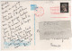 Timbre , Stamp Yvert 1435 E Sur Cp , Carte , Postcard Du 21/06/90 , Oblitération Rouge - Cartas & Documentos