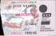 Bl80 Biglietto Calcio Ticket Juve Stabia - San Giuseppe 1992-93 - Biglietti D'ingresso