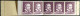 Palissy Pa 26c Violet Dans Carnet 1816-C1** Daté 22-11-73 Conf. N° 2 Cote +30€ - Moderne : 1959-...