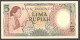 Indonesia 5 Rupiah Batik Worker P-55 1958 UNC - Indonesien