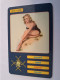 NETHERLANDS  WELFARE /IFOR/MILITAIR CARD /50 GUILDERS / PIGEON/ UNITED NATIONS / PIN UPS / 3 BLOND **16361 ** - Sonstige & Ohne Zuordnung