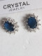 Delcampe - Boucle D'oreille Bleu - Earrings