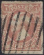 Luxembourg - Luxemburrg - Timbre -  1852   Guillaume III    Cachet Barres   Certificié    Michel 2 - 1852 Willem III