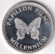 MONEDA DE PLATA DE ESPAÑA DE PAPILLON FILMS MILLENNIUM 2001 (MARIPOSA) PESO 34 GRAMOS (COIN) SILVER-ARGENT - Otros & Sin Clasificación