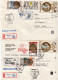 Delcampe - Postal History: Czechoslovakia 12 Covers From Praga 88 Exhibition - Expositions Philatéliques