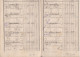 COMPAGNIE DES CHEMINS DE FER DE L OUEST ANCIEN LIVRET DE LA CAISSE DE VIEILLESSE ANNEE 1892 A MR BROUARD LOUIS PARIS - Bank En Verzekering