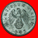 * SWASTIKA 1940-1945: GERMANY  5 REICHSPFENNIGS 1942A ERROR UNCOMMON! III REICH (1933-1945)! · LOW START ·  NO RESERVE! - 5 Reichspfennig