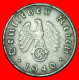 * SWASTIKA: GERMANY  10 PFENNIGS 1940D BAVARIA! ERROR UNCOMMON! THIRD REICH 1933-1945! · LOW START ·  NO RESERVE! - 10 Reichspfennig