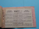 Voyages WIRTZ Reizen Antwerpen / Anvers > Anno 1951 > Hannover ( Zie / See / Voir / Sehen Sie SCANS ) ! - Billetes