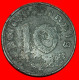 * SWASTIKA: GERMANY  10 PFENNIGS 1940E SAXONY! THIRD REICH 1933-1945! · LOW START ·  NO RESERVE! - 10 Reichspfennig