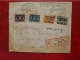 LETTRE/CARTE  LETTRE KIEW GARE POUR ALGRANGE  LETTRE RECOMMANDE 1928 TIMBRES TAXE - Cartas & Documentos