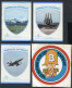 4 X Stickers - Koninklijke Luchtmacht .  - Not Used  - 2 Scans For Originalscan !! - Luchtvaart