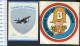 4 X Stickers - Koninklijke Luchtmacht .  - Not Used  - 2 Scans For Originalscan !! - Luchtvaart