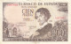 CRBS1009 BILLETE ESPAÑA 100 PESETAS 1965 SIN SERIE MBC - Other & Unclassified