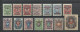 RUSSLAND RUSSIA 1920 Bürgerkrieg Wrangel Armee Lagerpost In Gallipoli * Incl. Set Off Variety - Wrangel Leger