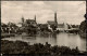 Straubing Panorama-Ansicht Partie Donau 1955   Gelaufen Mit Stempel STRAUBING - Straubing