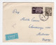 1958. YUGOSLAVIA,SERBIA,BELGRADE,AIRMAIL COVER TO MONTEVIDEO,URUGUAY - Airmail