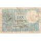 France, 10 Francs, Minerve, 1941, E.84264, B, Fayette:7.28, KM:84 - 10 F 1916-1942 ''Minerve''