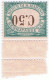 S. Marino San Marino 1897 (sm17) Segnatasse 50c Con Cifra Capovolta. Bdf In Basso Completo E Gomma Integra. Ottima Quali - Unused Stamps