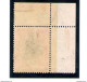 1921-22 MALTA - 1 Sterlina Carminio , 1 £ , Angolo Di Foglio - Corner Sheet , N - Otros & Sin Clasificación