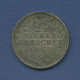 Preußen 2 1/2 Silbergroschen 1869 C, König Wilhelm I., J 90, Ss (m6484) - Groschen & Andere Kleinmünzen