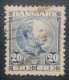 Denmark Classic Used Stamp King Christian 1904-1905 - Oblitérés