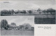 Auschkowitz-Burkau (Oberlausitz) Wu&#269;kecy Porchow 2 Bild: Gasthaus Und Panorama 1914  - Burkau