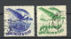 RUSSLAND RUSSIA 1934 Michel 462 - 463 A Z O Flugzeug Air Plane - Used Stamps