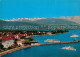 73144956 Langenargen Bodensee Hafen Faehren Alpenpanorama Fliegeraufnahme Langen - Langenargen