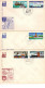 Poland 1976 Polish Ports ,set 6 First Day Covers - FDC