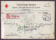 DENMARK 1917 RED CROSS RETURN Reg Censor Cover,Health, Copenhagen-Russia-Copenhagen(**) RARE - Lettres & Documents