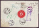 DENMARK 1917 RED CROSS RETURN Reg Censor Cover,Health, Copenhagen-Russia-Copenhagen(**) RARE - Cartas & Documentos