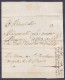 L. Datée 16 Novembre 1744 De ROCHEFORT Pour LIEGE - Port "3" - 1714-1794 (Austrian Netherlands)
