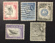 1953 Aden - Queen Elizabeth II MAP, Salt Works, Colony's Badge, Dromedary - Aden (1854-1963)