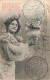 FÊTES - VŒUX - Vive La Saint Jules - Femme Tenant Un Bouquet De Fleurs - Carte Postale Ancienne - Altri & Non Classificati