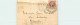 Petite Enveloppe Avec Timbre POSTES FRANCAISE 1,50 F De 1943 Oblitéré à EVIAN Les BAINS - Used Stamps