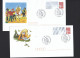 LUQUET LA POSTE 1997 - 5 Entiers Repiqués " Destination BD " Y&T N° 3083-E2 - TVP Rouge. Type 1 - 2 Bandes PHO. Neufs. - PAP: Aufdrucke/Luquet