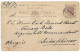 Hong Kong 1901 Hand Painted 4c/3c Postal Stationery Card To Hungary - Lettres & Documents